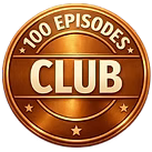 100 episode club badge