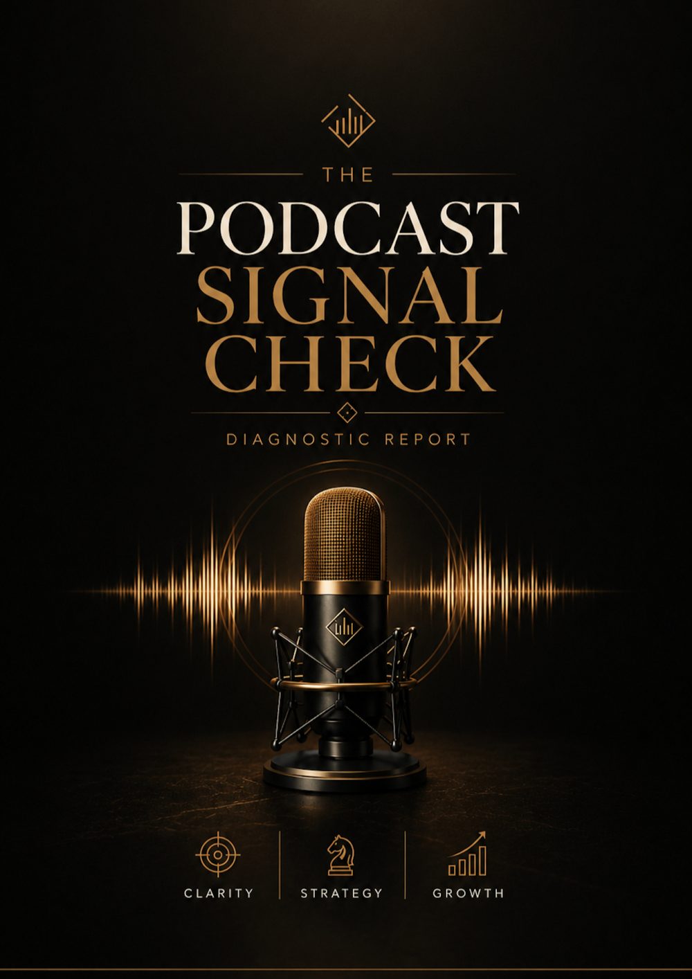 The Podcast Signal Check diagnostic report cover